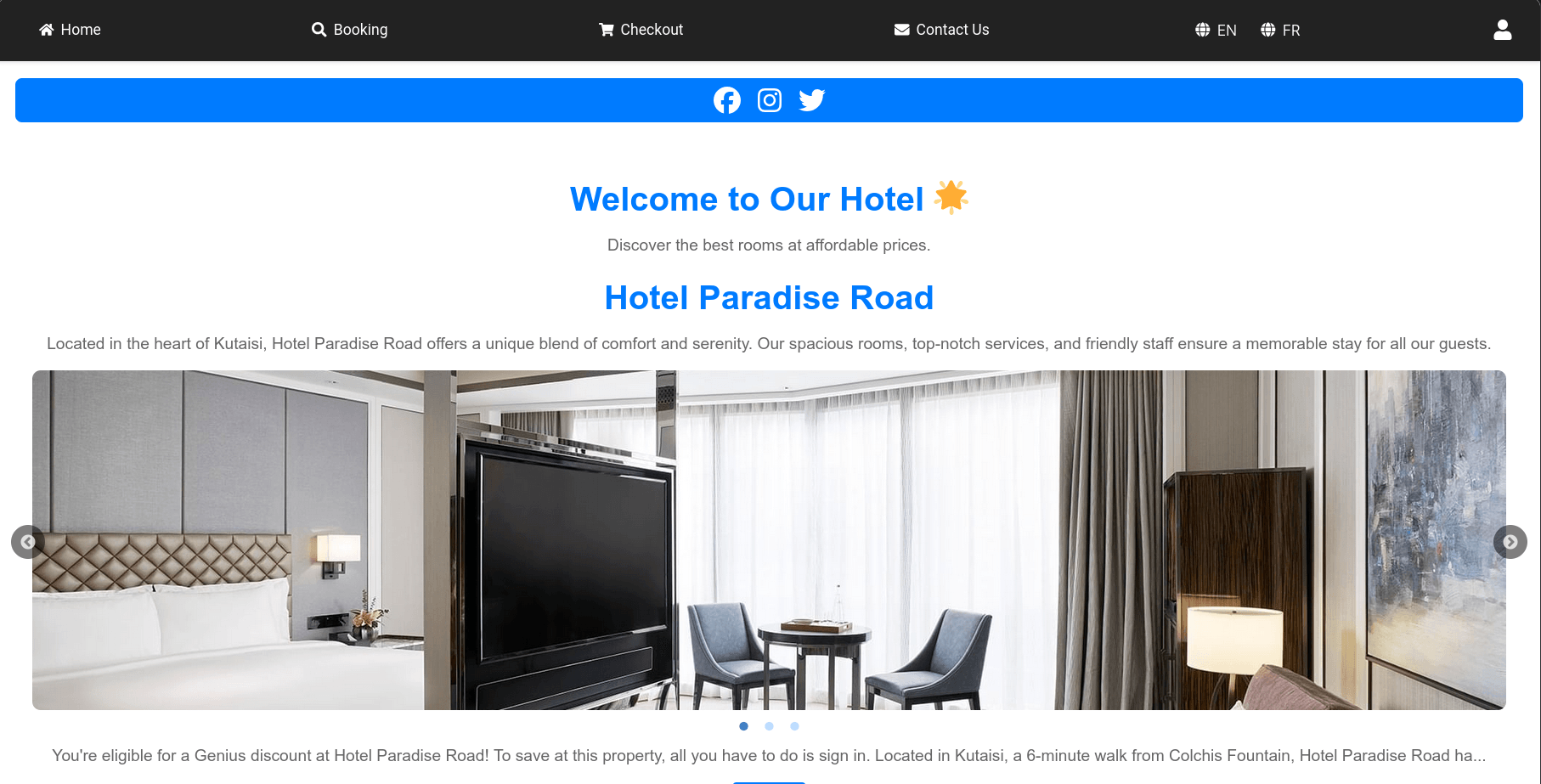 Hotel Management App